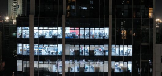 corporate office building city business