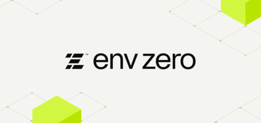 env zero EZ Control graphic with lime-green cubes