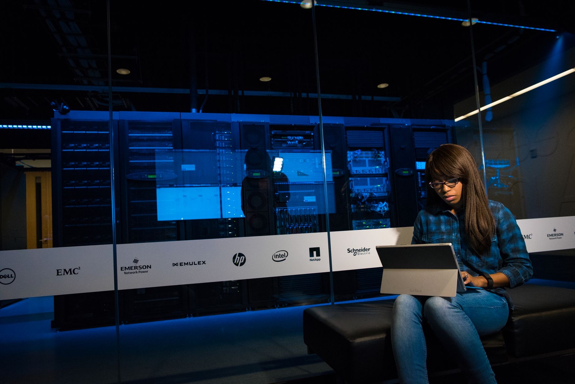 hyperscale data center server racks engineers